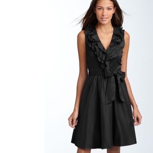 Ruffled Cotton Blend Dress